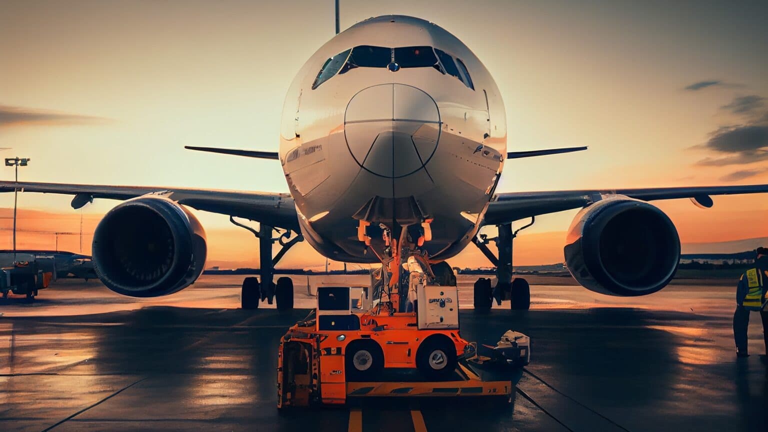 Shipping Containers and Plane